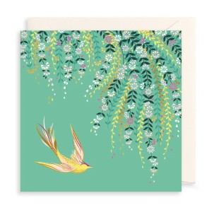 SAM137 Gift Card - Swift and Green Trailing Florals